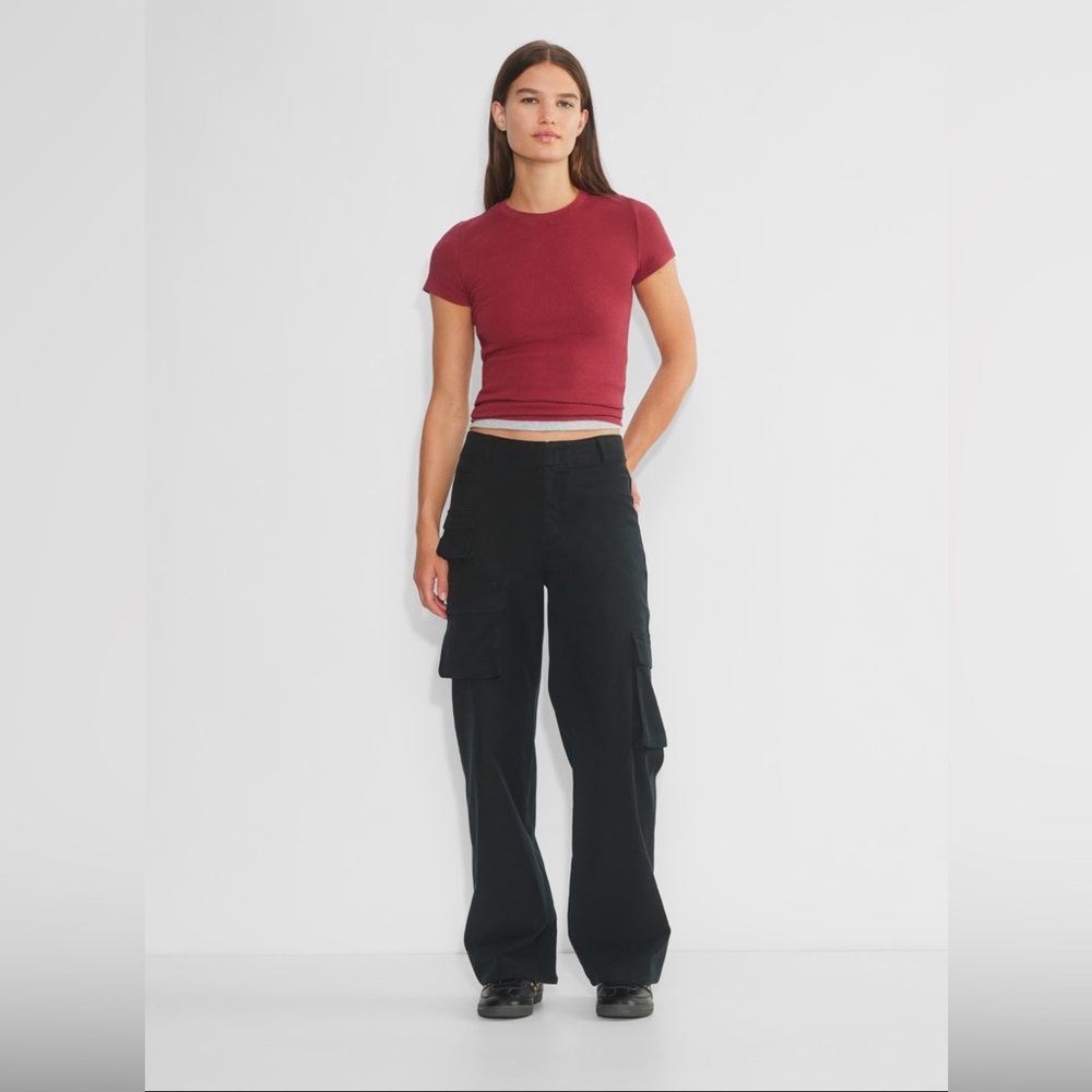 Aritzia Wilfred Free Picture Cargo Pants Black Size: 6